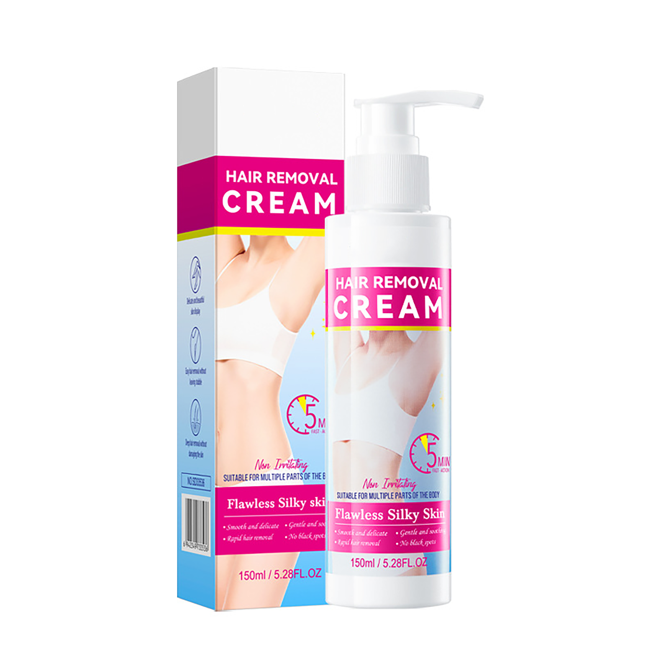 Linisa Depilatory Cream - Gentle Hair Removal Cream for Smooth Skin