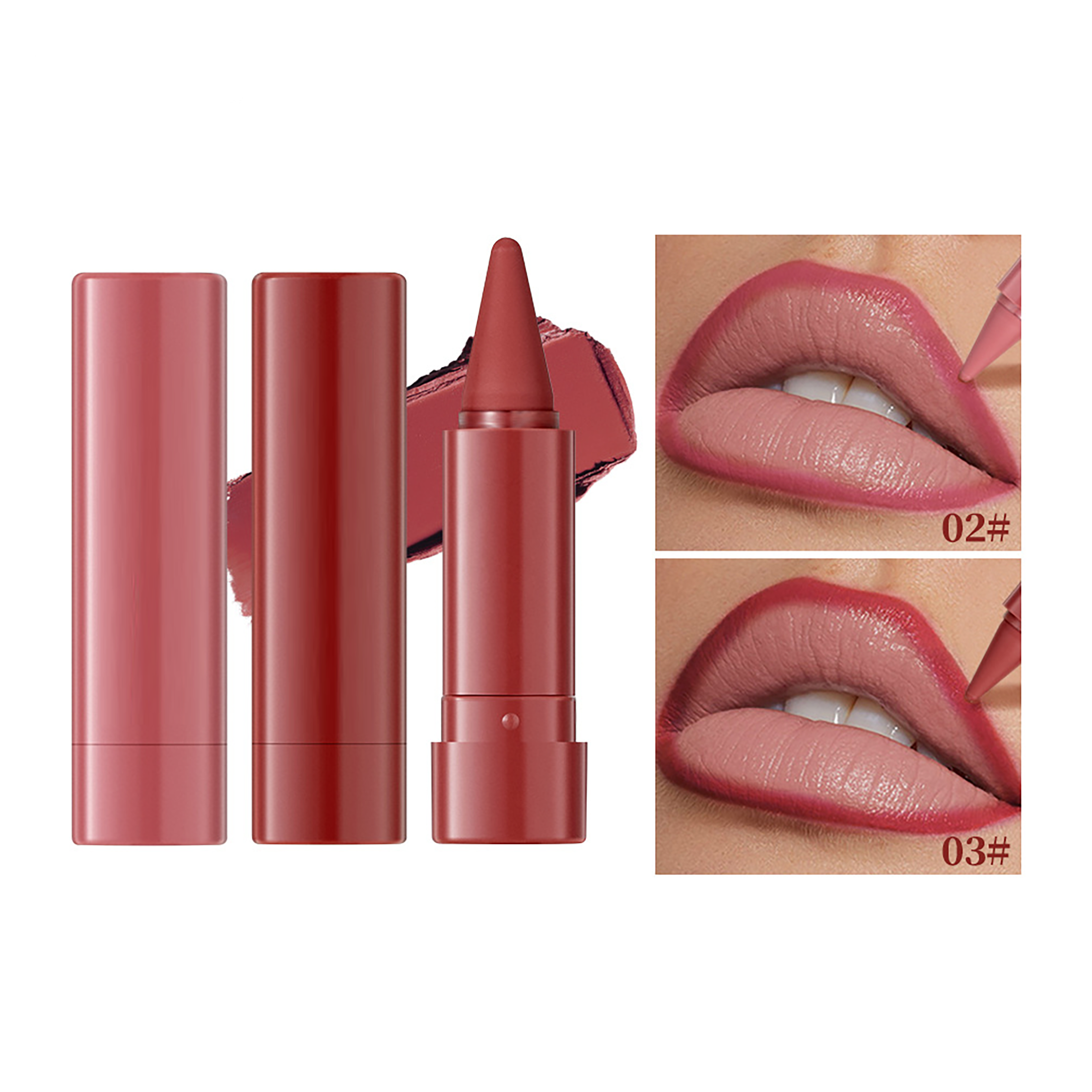 POT WARMER Luxe Matte Lipstick - Long-Lasting Creamy Color with Vitamin E