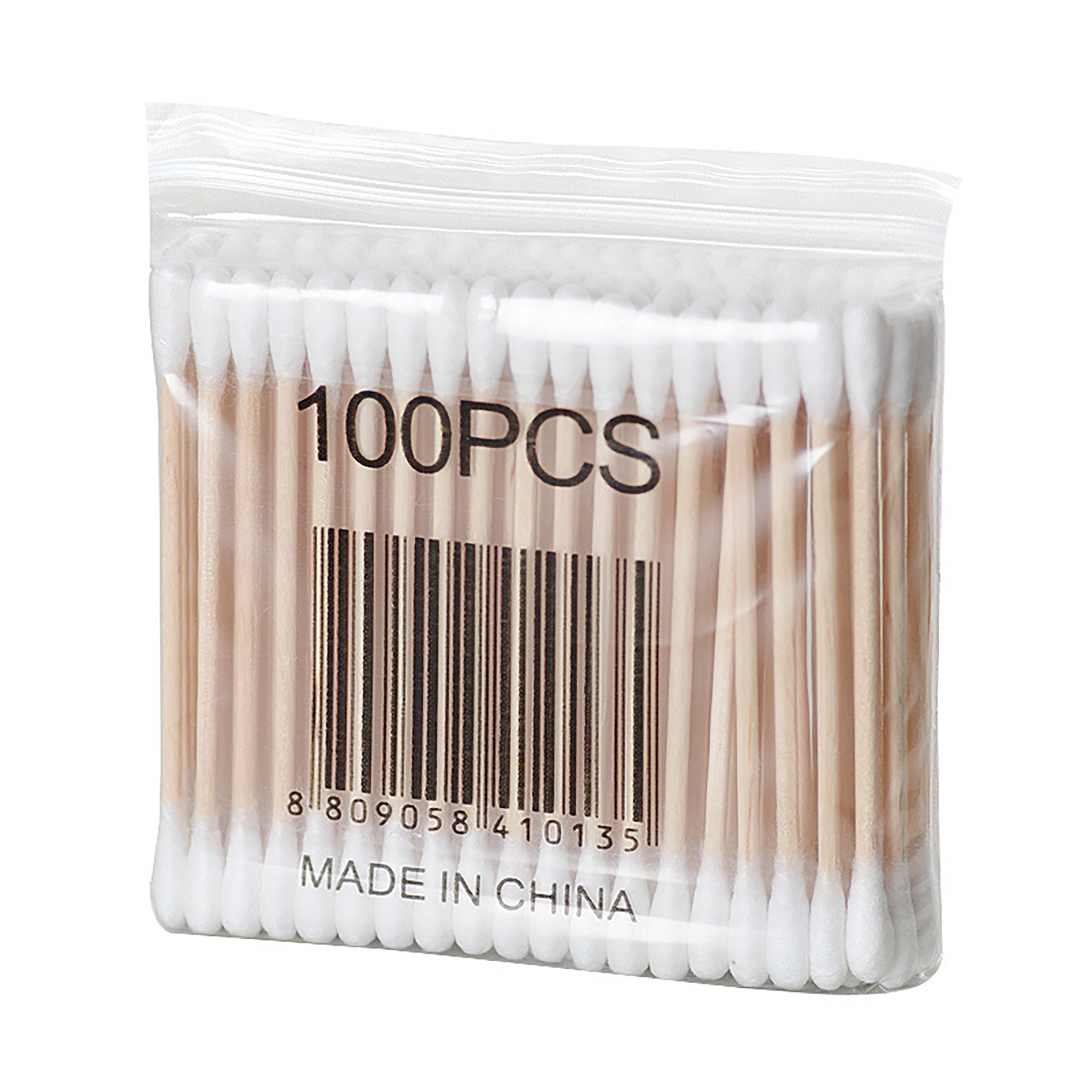 POT WARMER Professional Cotton Swabs - 100pcs Count Dual-Ended Beauty Applicators
