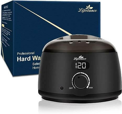 Lifestance Professional L2 Digital Hair Removal Wax Warmer 500ml - Salon-grade Hair Removal