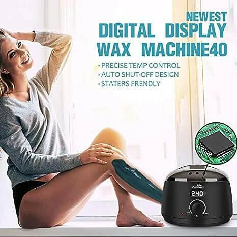 Lifestance Waxing Kit For All Hair Types - 4 Packs of Green Wax Beads: Professional Hair Removal