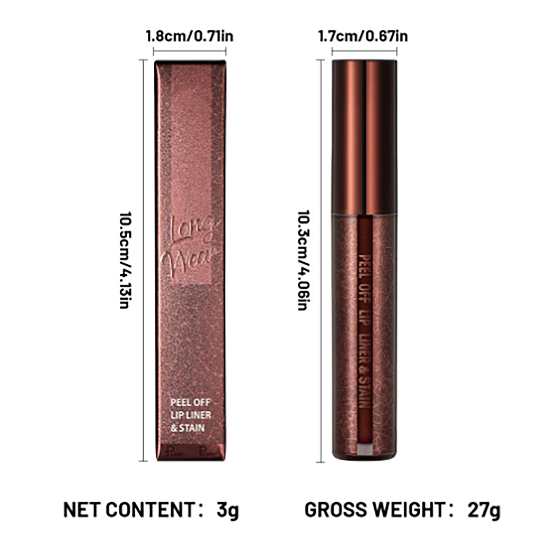 COSMELLA Plump & Shine Lip Gloss, High-Impact Gloss with Peppermint Oil & Hyaluronic