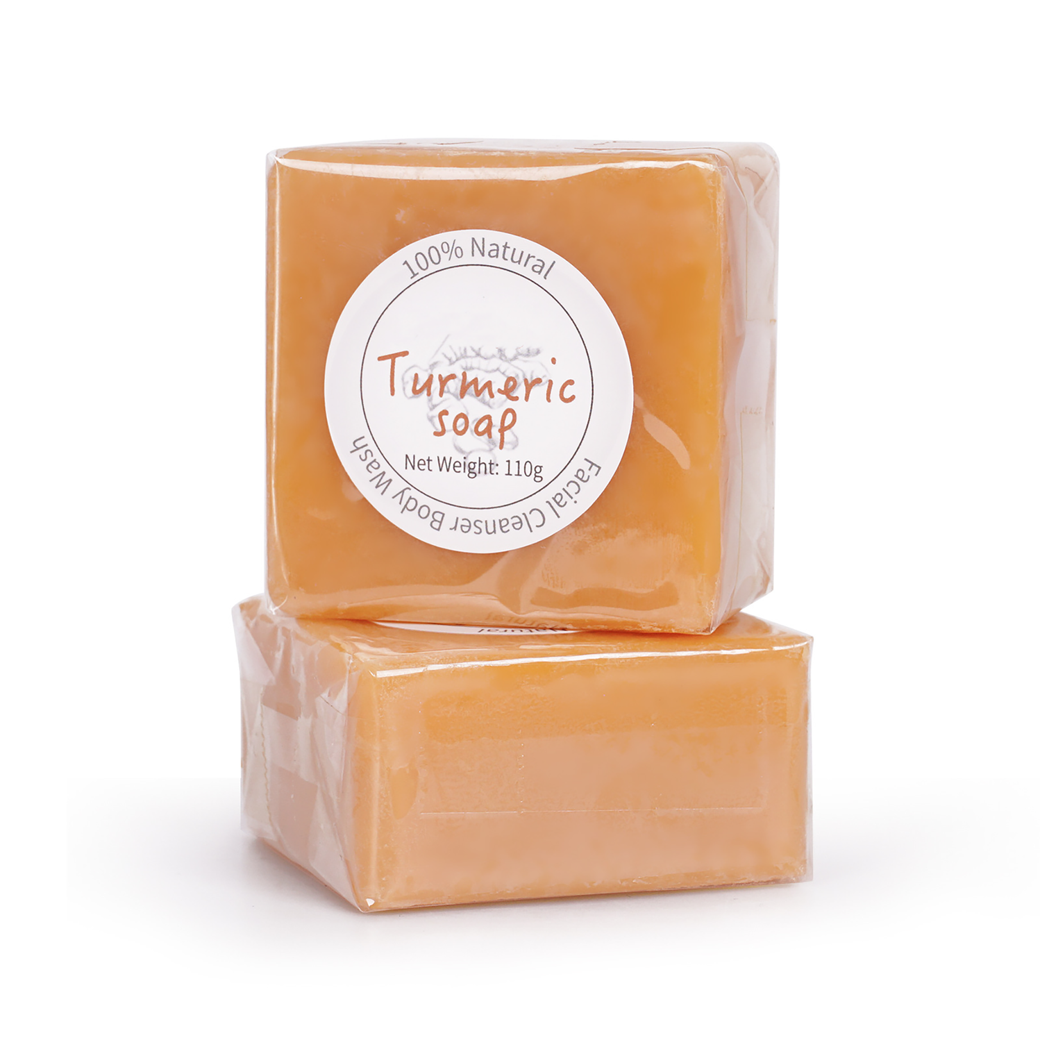 COSMELLA Silk Moisture Beauty Soap, Hydrating Cleansing Bar with Shea Butter & Coconut Oil