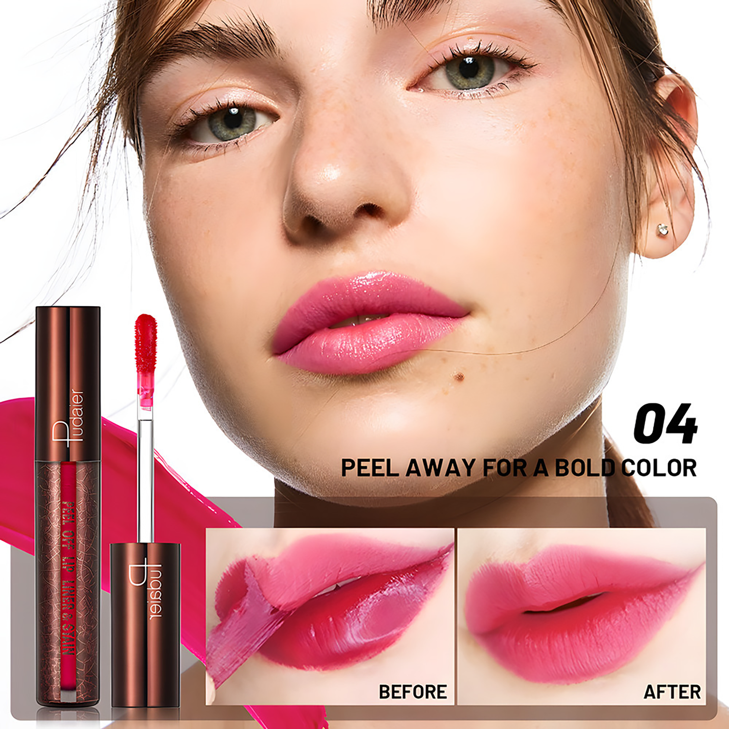 COSMELLA Plump & Shine Lip Gloss, High-Impact Gloss with Peppermint Oil & Hyaluronic