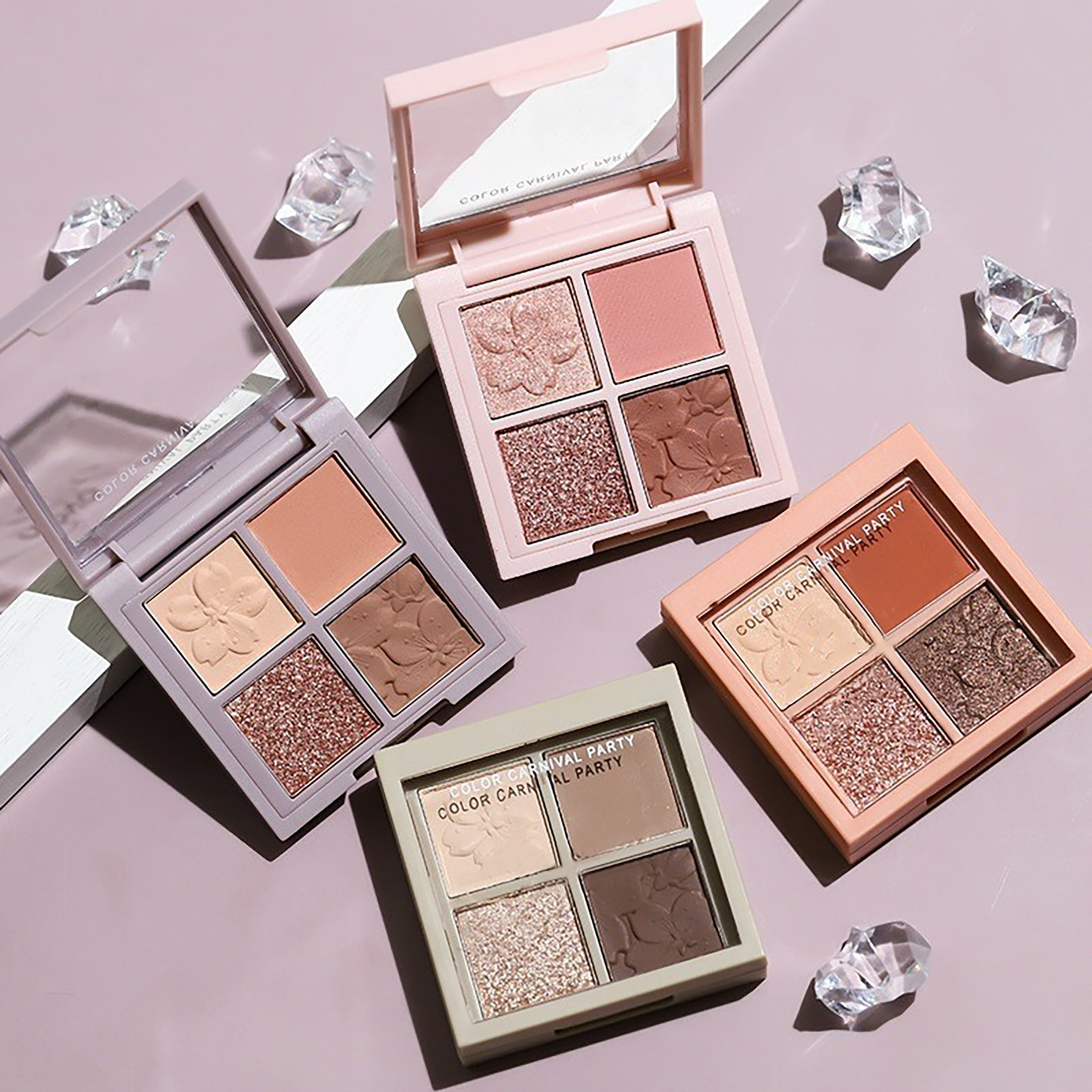 COSMELLA Pro Palette Eyeshadow, 12-Hour Wear Matte & Shimmer Shades