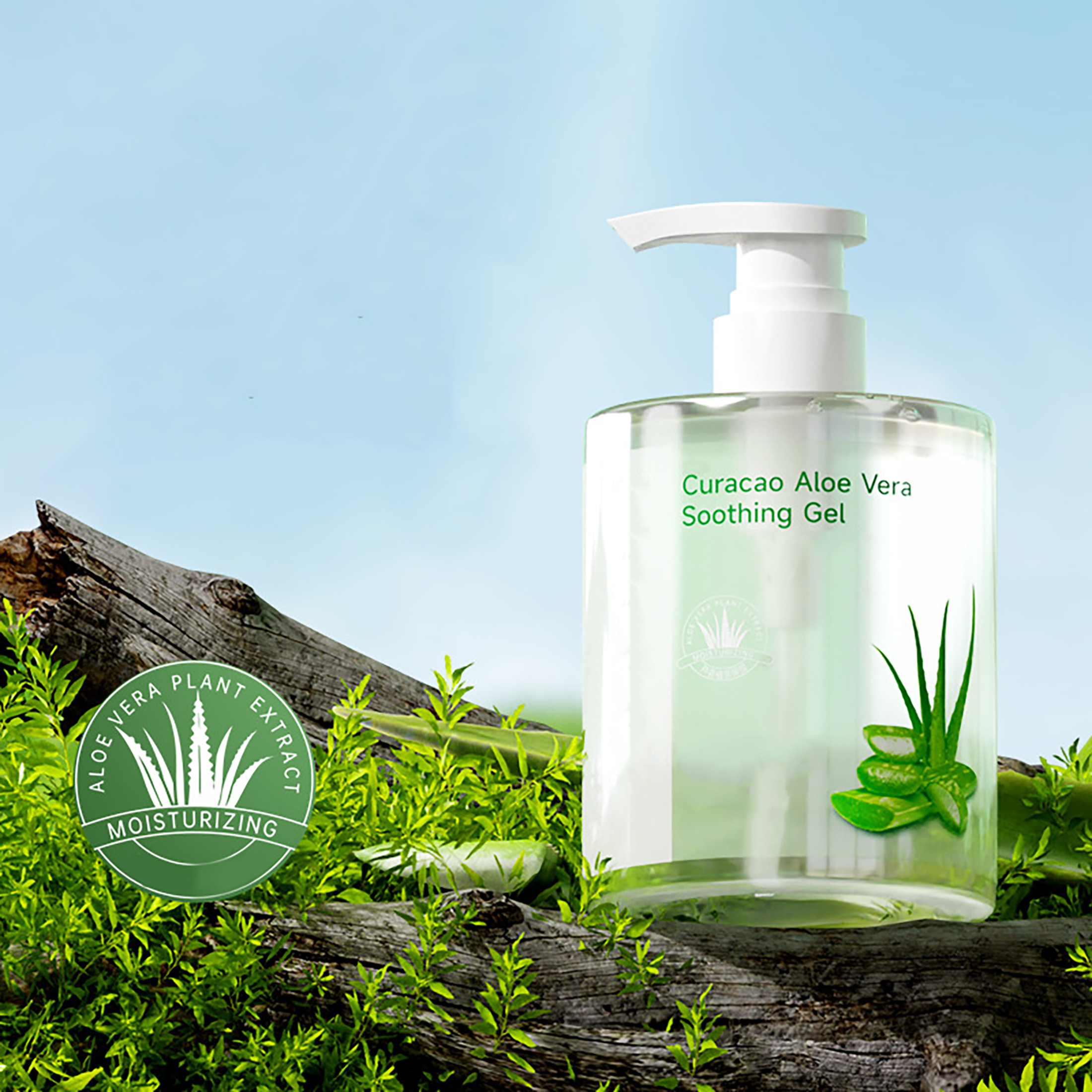 Linisa Aloe Vera Gel - Pure Soothing Gel for Face & Body, Hydrating Skin Care