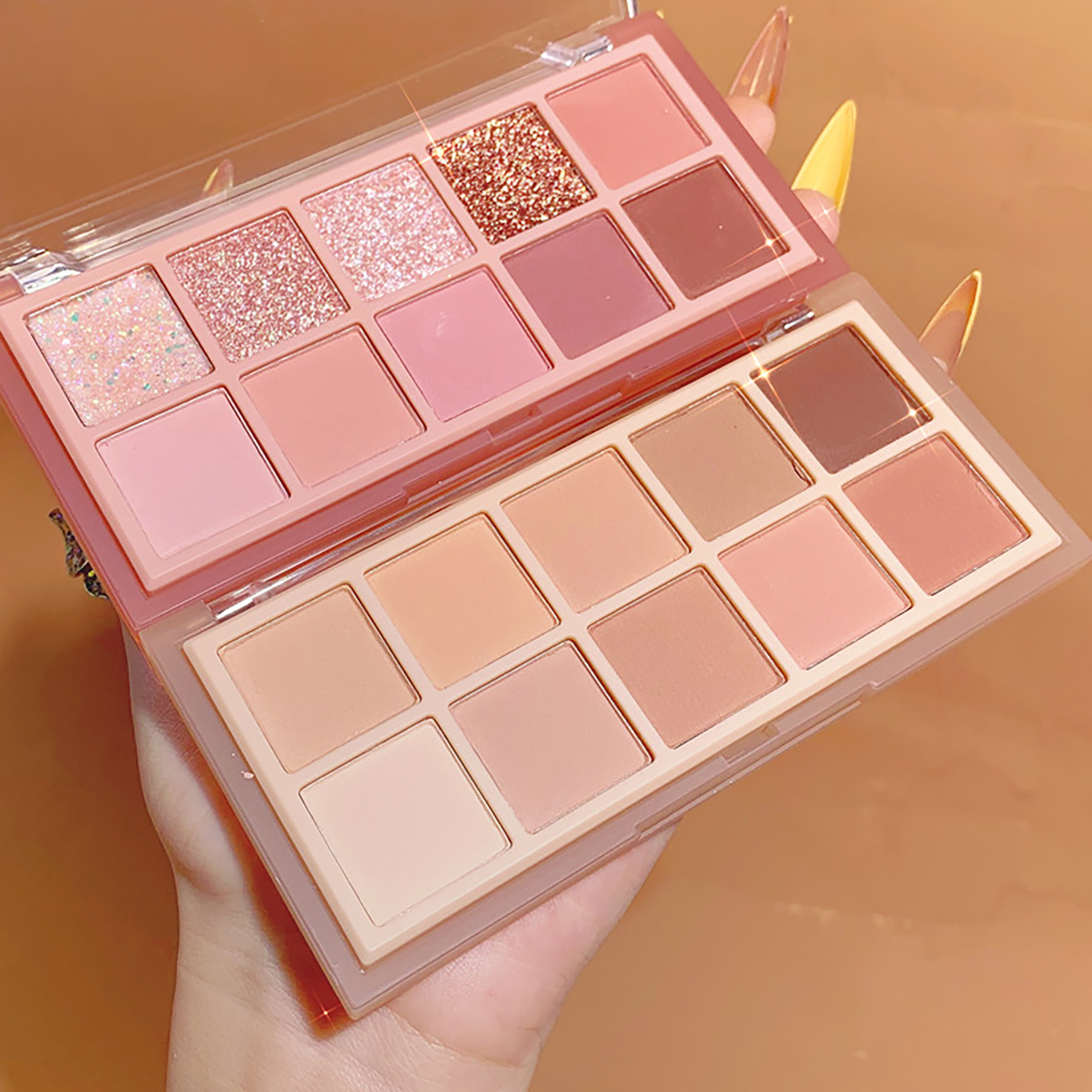 ILANSLEY Natural Eyeshadow Palette, Soft-Matte Mineral Shadows for Sensitive Eyes