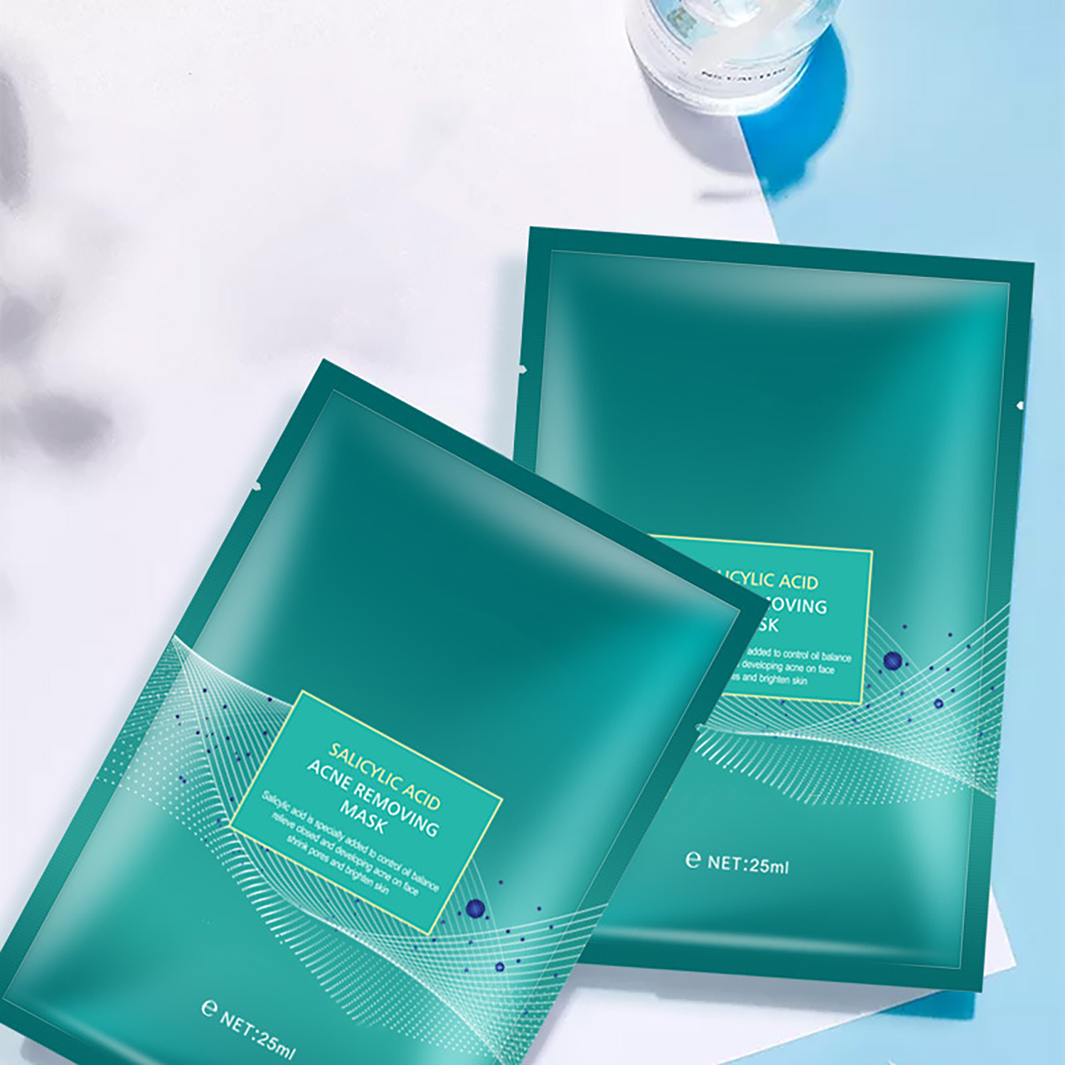 COSMELLA Hydra-Glow Sheet Mask, Revitalizing Facial Mask with Hyaluronic Acid & Aloe Vera
