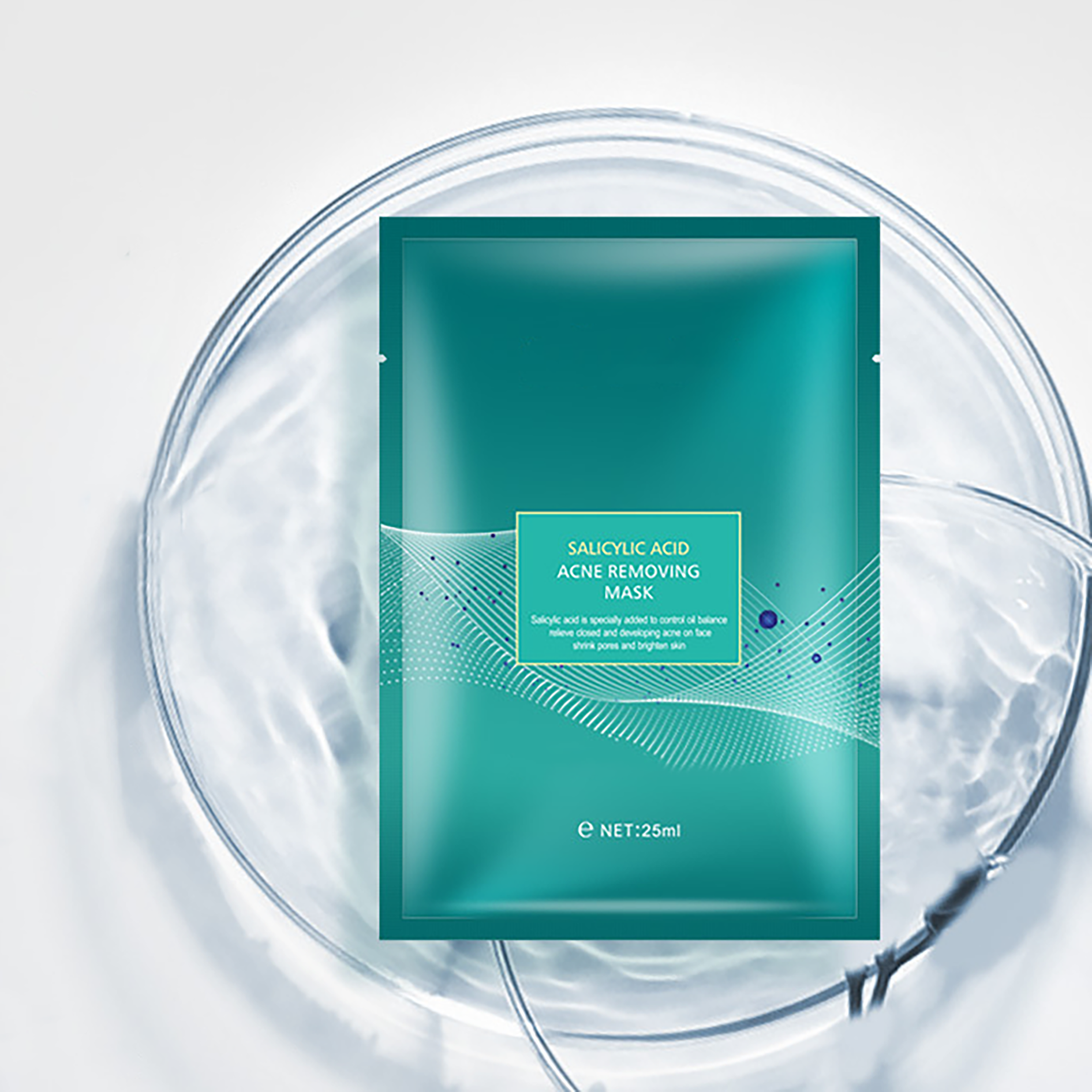 COSMELLA Hydra-Glow Sheet Mask, Revitalizing Facial Mask with Hyaluronic Acid & Aloe Vera