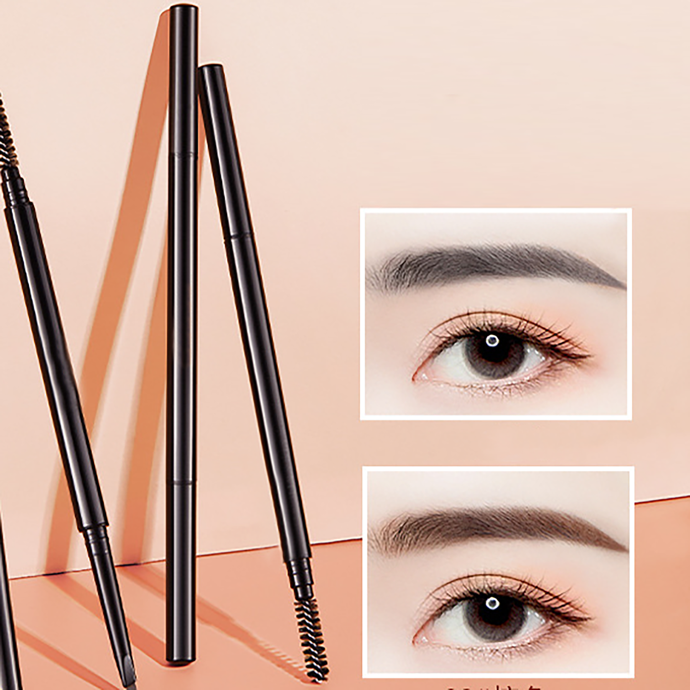 ILANSLEY Natural Brow Pencil, Ultra-Fine Eyebrow Definer with Castor Oil
