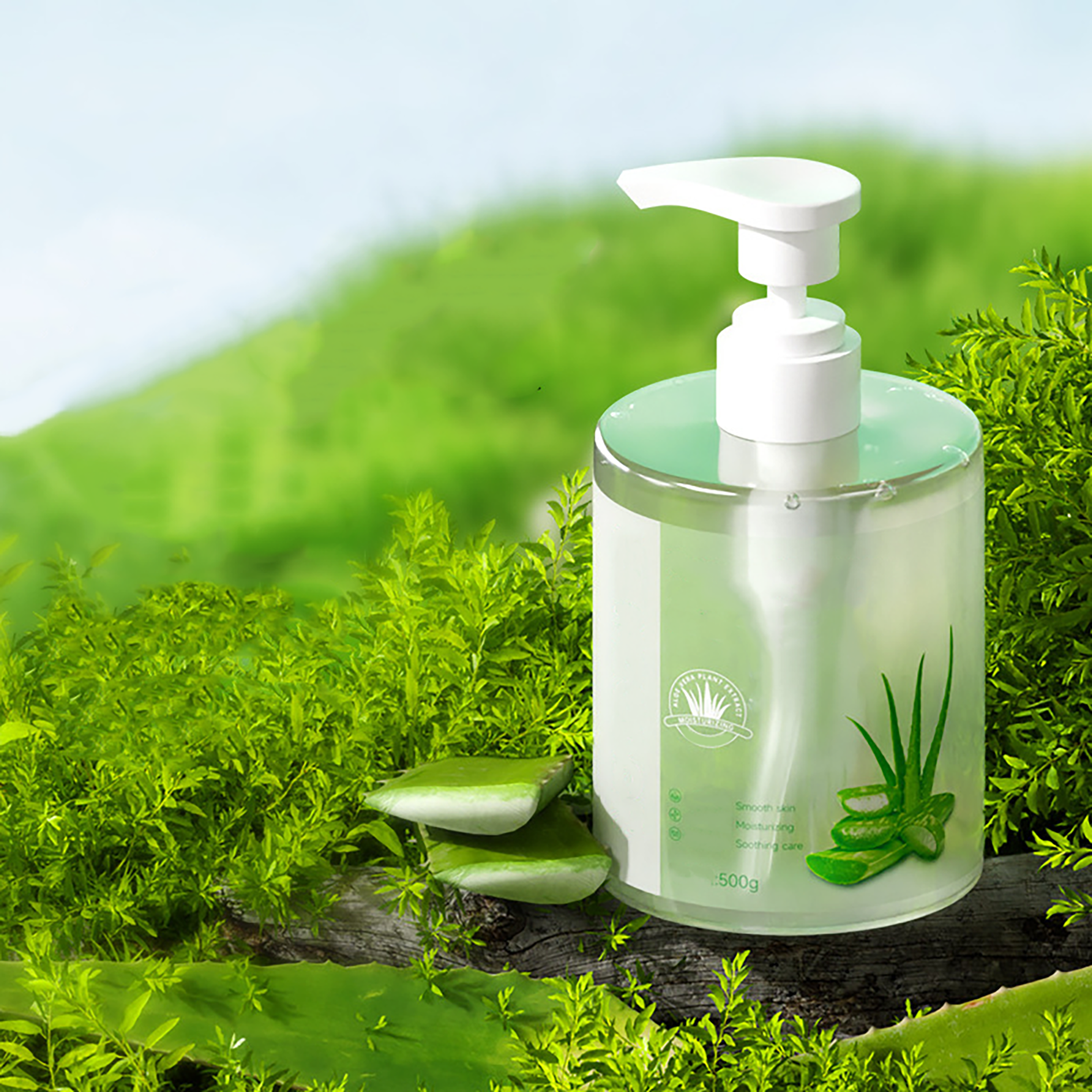 Linisa Aloe Vera Gel - Pure Soothing Gel for Face & Body, Hydrating Skin Care