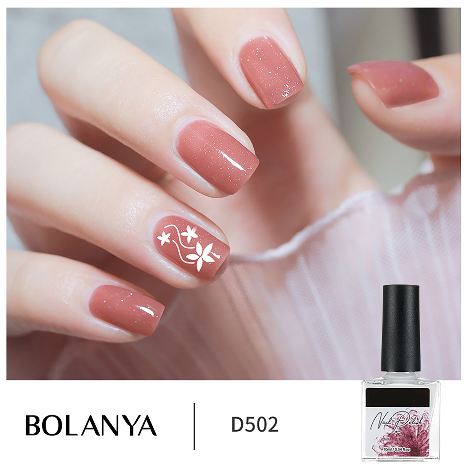 ILANSLEY Breathable Nail Polish with Bamboo Extract