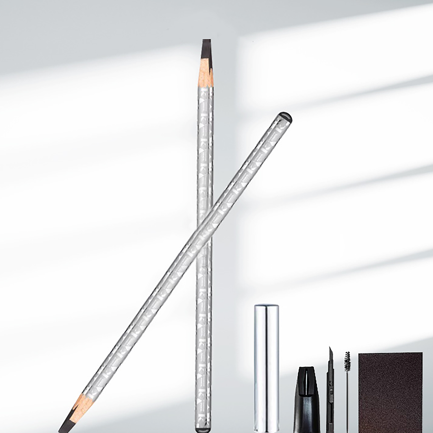 COSMELLA Precision Brow Pencil, Ultra-Fine Tip for Natural Hair-Like Strokes