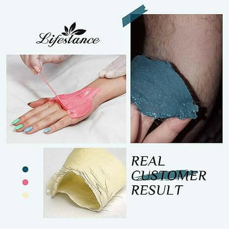 Lifestance Hard Wax Beads Trial & Mixed Pack, 0.7lb - Professional Hair Removal